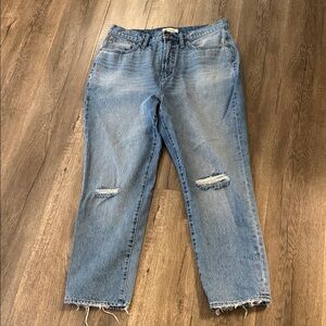 Madewell Blue Denim High-Rise Jeans